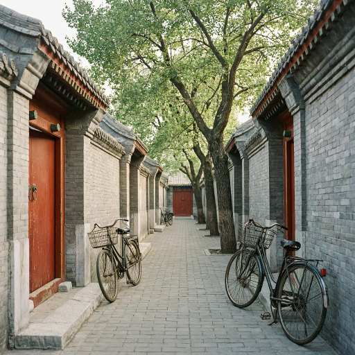 Hutong courtyard wander