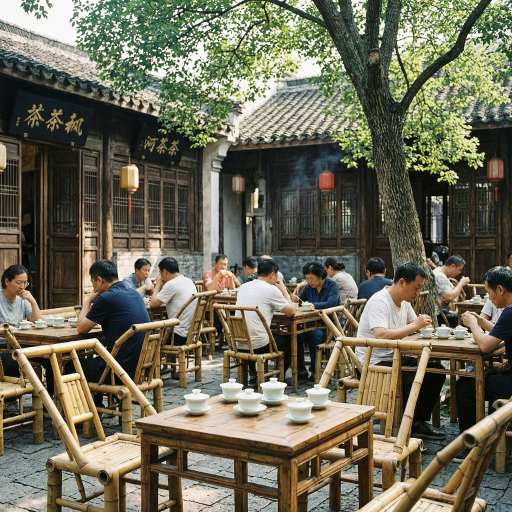 Teahouse afternoon